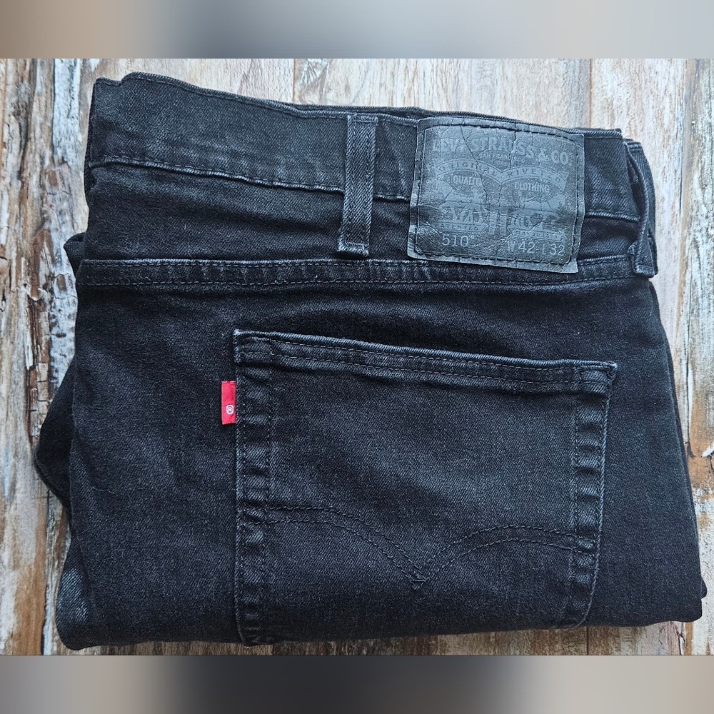 Levi 510 Jeans Black W42 L32